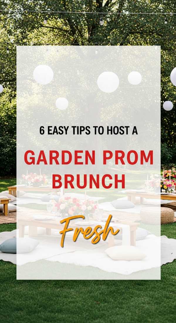 6 Easy Tips To Host A Garden Prom Brunch 69eb99922cf07