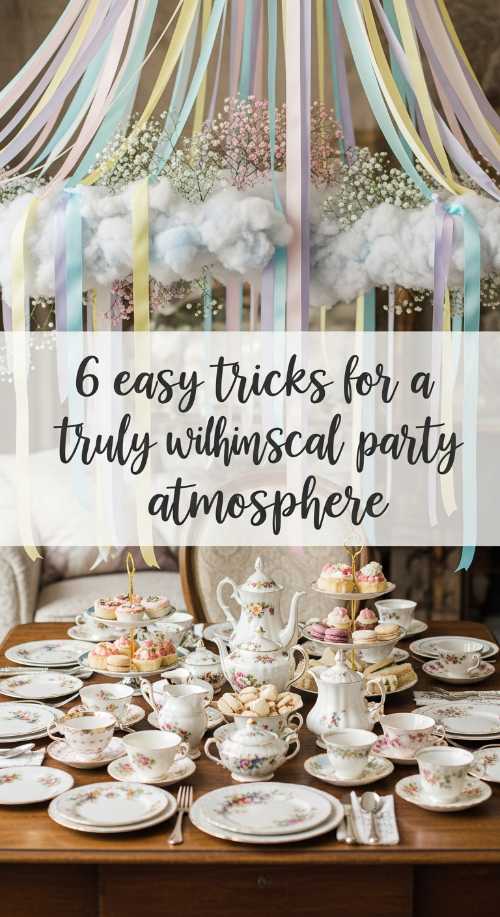 6 Easy Tricks for a Whimsical Party Atmosphere