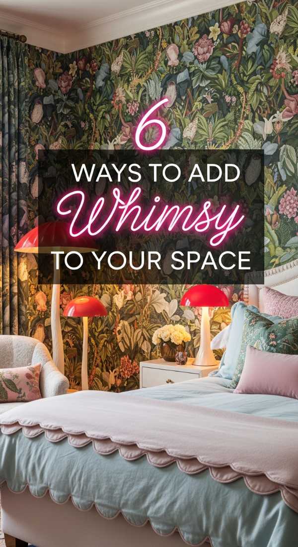 6 easy ways to add Whimsy to any room