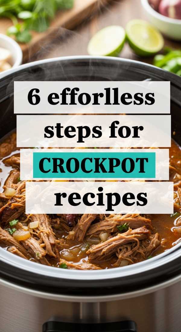 6 Effortless Steps For Summer Crockpot Recipes 69e9b56742afa