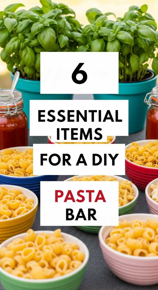 6 Essential Items For A Diy Pasta Bar 69ee54d7b1523