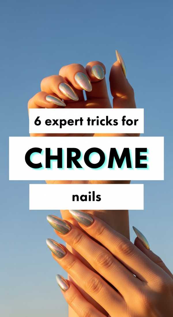 6 Expert Tricks For Spring Chrome Nails 69e6616f839e5