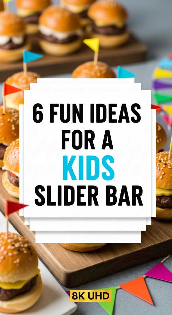 6 Fun Ideas For A Kids Slider Bar 69edf407b8ee9