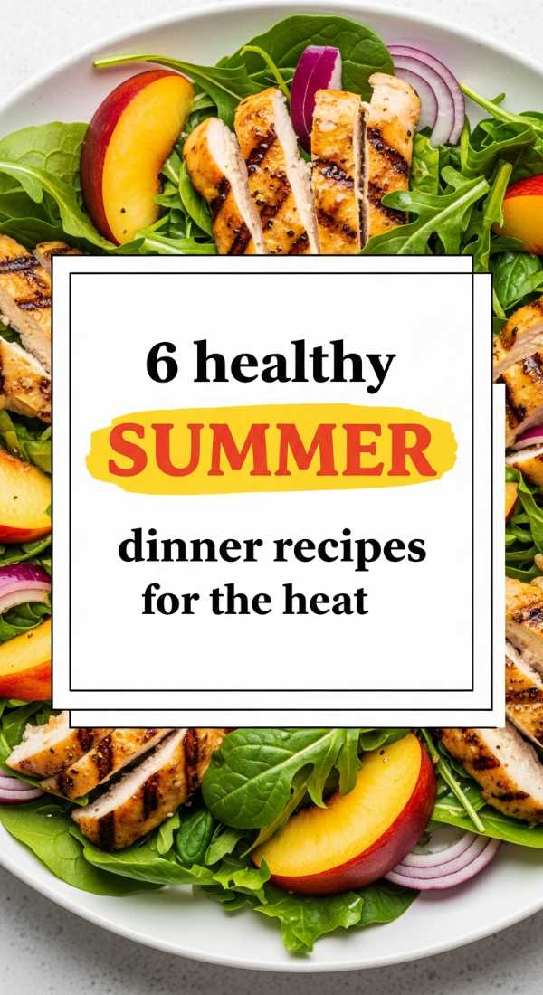 6 Healthy Summer Dinner Recipes For Heat 69e9b55aafcdb