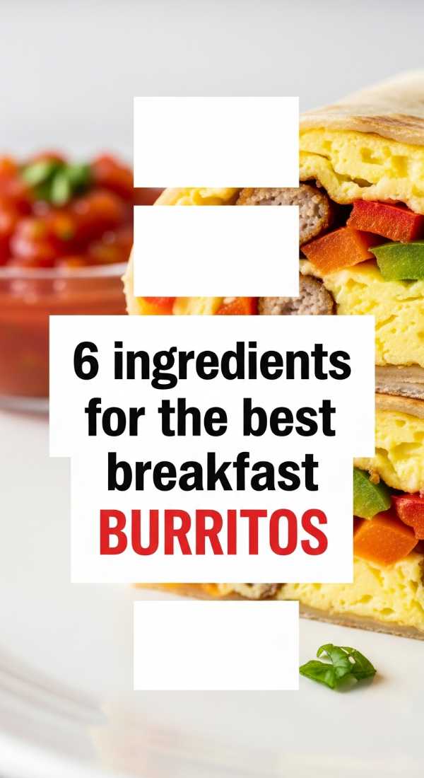 6 Ingredients For The Best Breakfast Burritos 69e5d13abd606