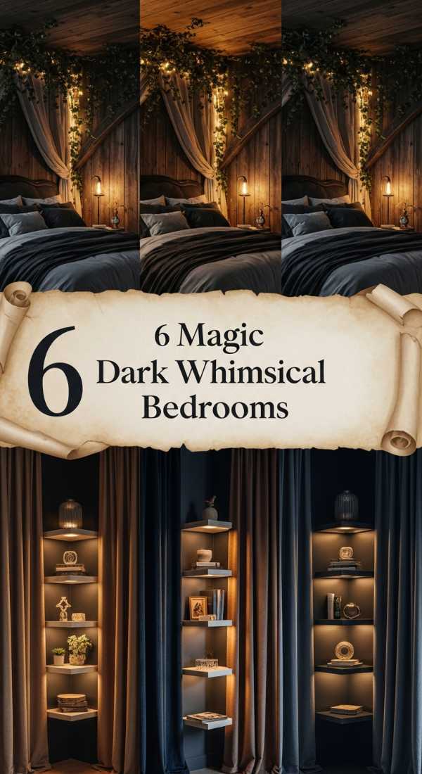 6 Magic Dark Whimsical Bedrooms 69f26b37d1671