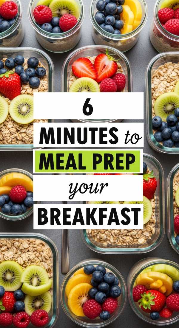 6 Minutes To Meal Prep Your Breakfast 69ef4b7a4f7b3