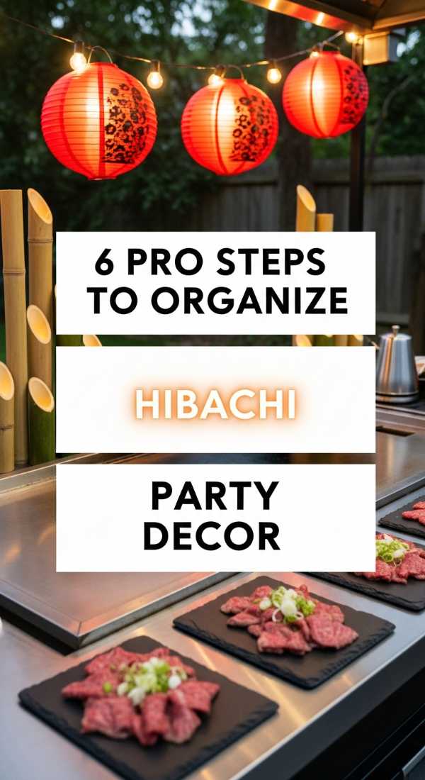 6 Pro Steps To Organize Hibachi Party Decor 69e60f47aff2d