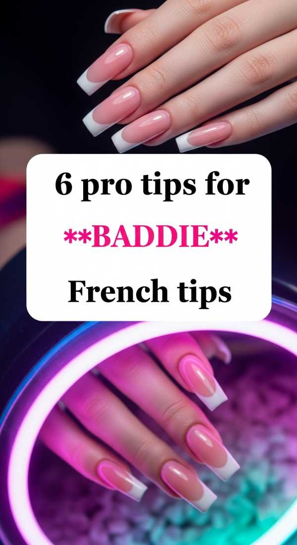 6 Pro Tips For Baddie French Tips 69e78028ef2b9
