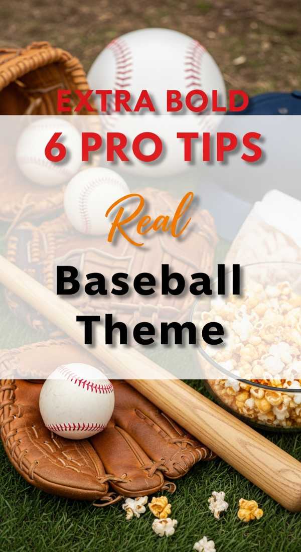 6 Pro Tips To Style A Baseball Birthday Party 69ecac809d800