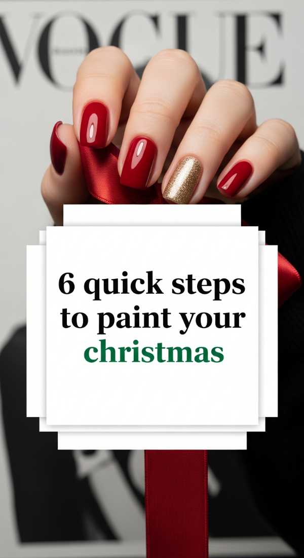 6 Quick Steps To Paint Your Christmas Nails 69e52511a49f9