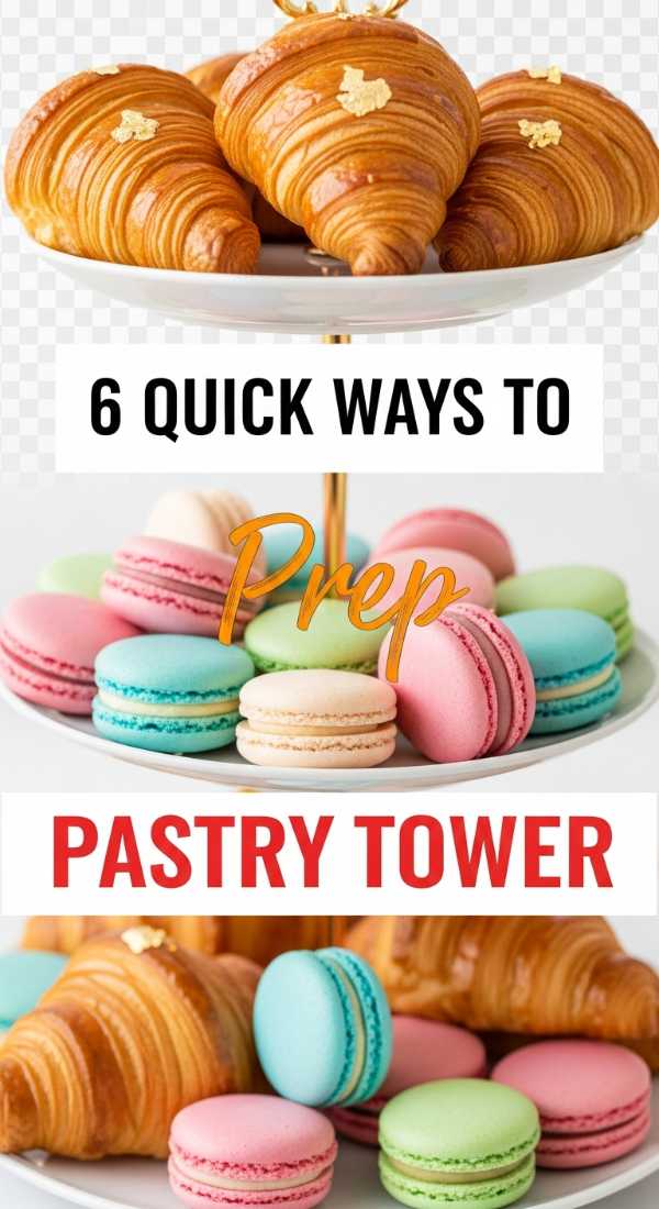 6 Quick Ways To Prep A Prom Pastry Tower 69e8f8e1e3a1b