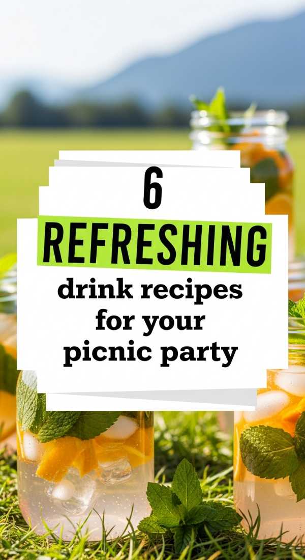 6 Refreshing Drink Recipes For Your Picnic Party 69efae5212356