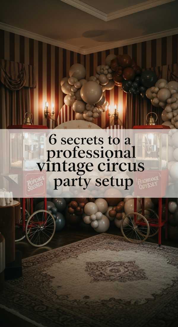 6 Secrets To A Professional Vintage Circus Party 69e3273740f79