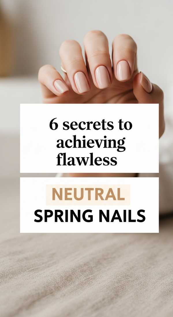 6 Secrets To Achieving Flawless Neutral Spring Nails 69e78046622b8