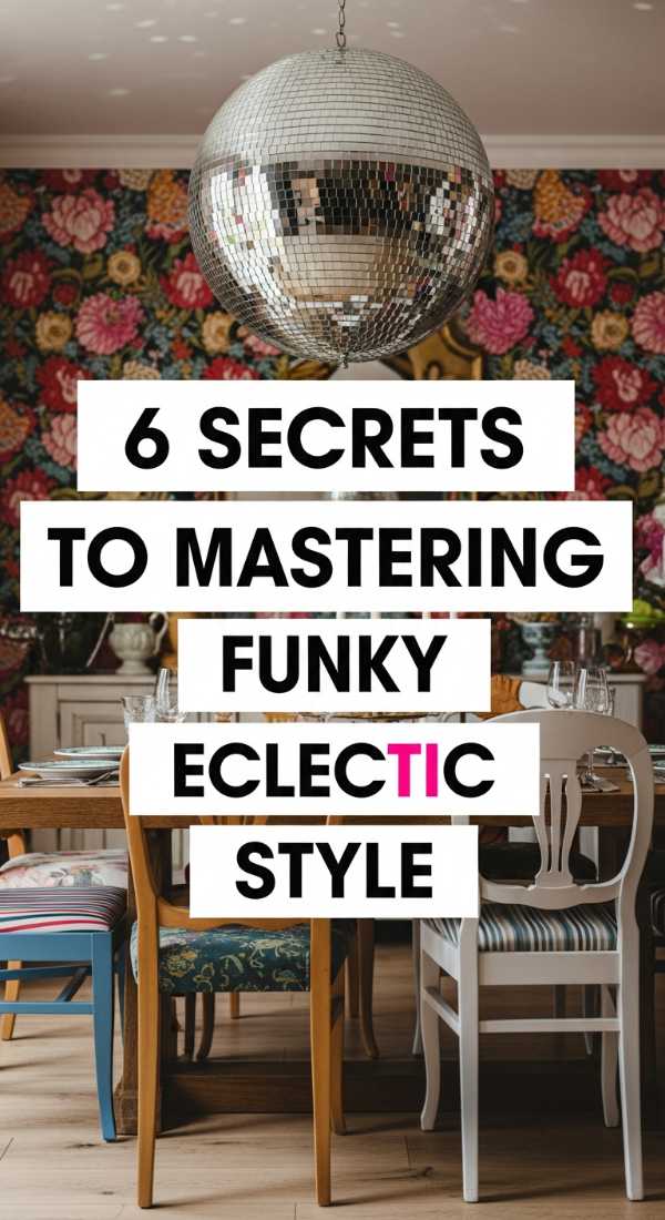 6 Secrets To Mastering Funky Eclectic Style 69ee5bd5a9081