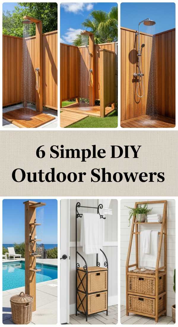 6 Simple Diy Outdoor Showers 69f26b2eda647