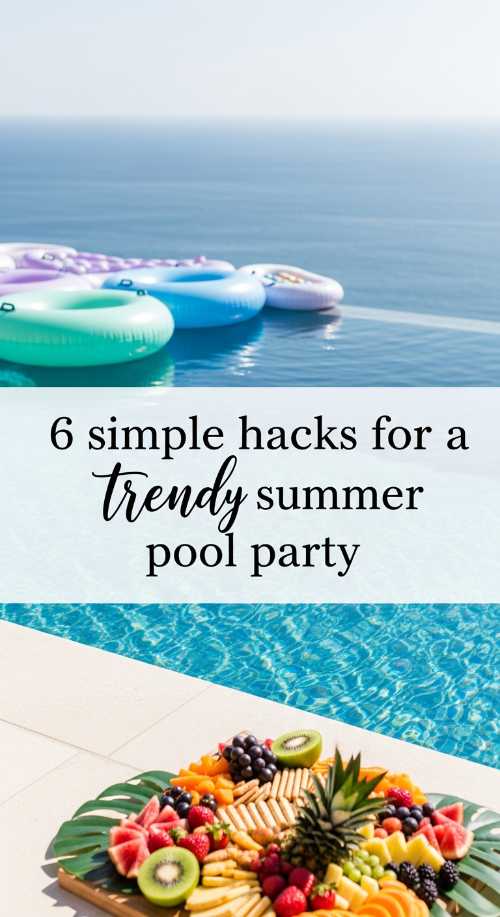 6 Simple Hacks For A Trendy Summer Pool Party 69de714a4bcfc