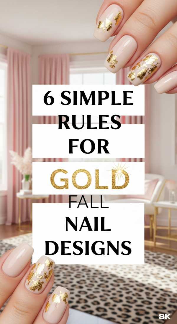 6 Simple Rules For Gold Fall Nail Designs 69e5286c77f73