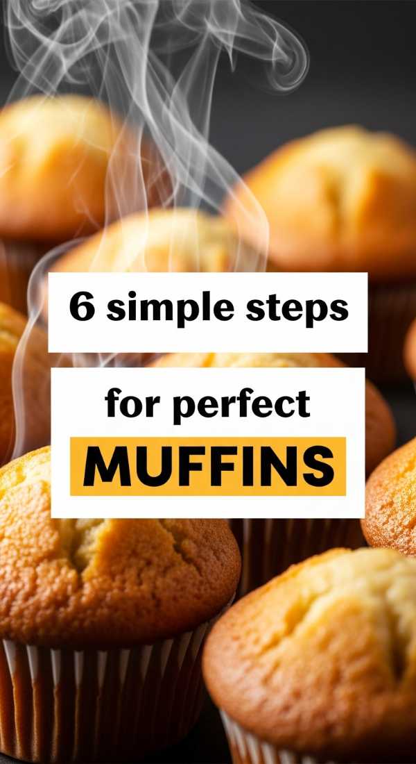 6 Simple Steps For Perfect Muffins 69e8558564cc9