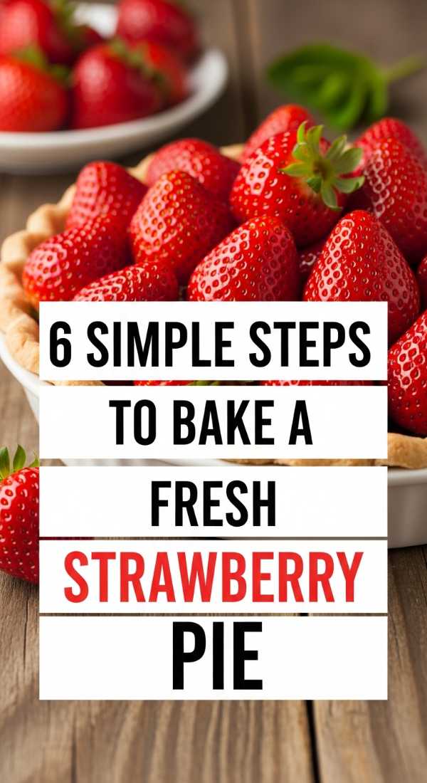 6 Simple Steps To Bake A Fresh Strawberry Pie 69e70ad3a397b