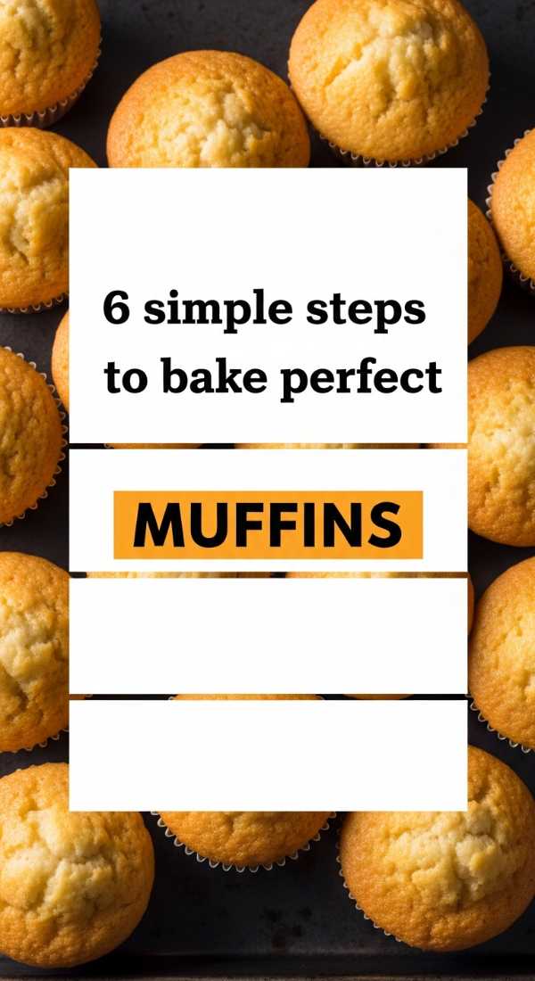 6 Simple Steps To Bake Perfect Muffins 69f05ab42a7fd