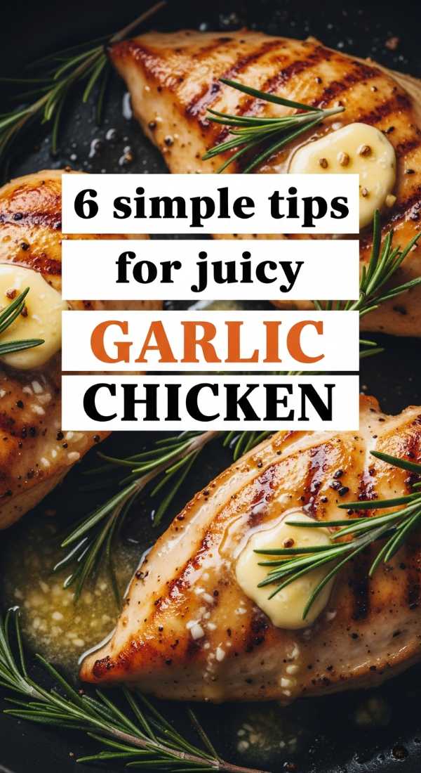 6 Simple Tips For Juicy Garlic Chicken 69e4702cef2d0