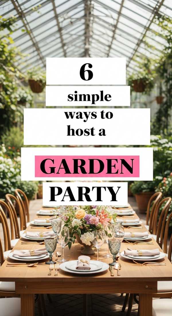 6 Simple Ways To Host A Garden Party 69ecb078a8f04