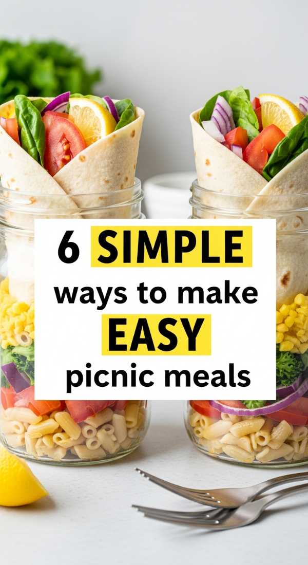 6 Simple Ways To Make Easy Picnic Meals 69e47030dc635