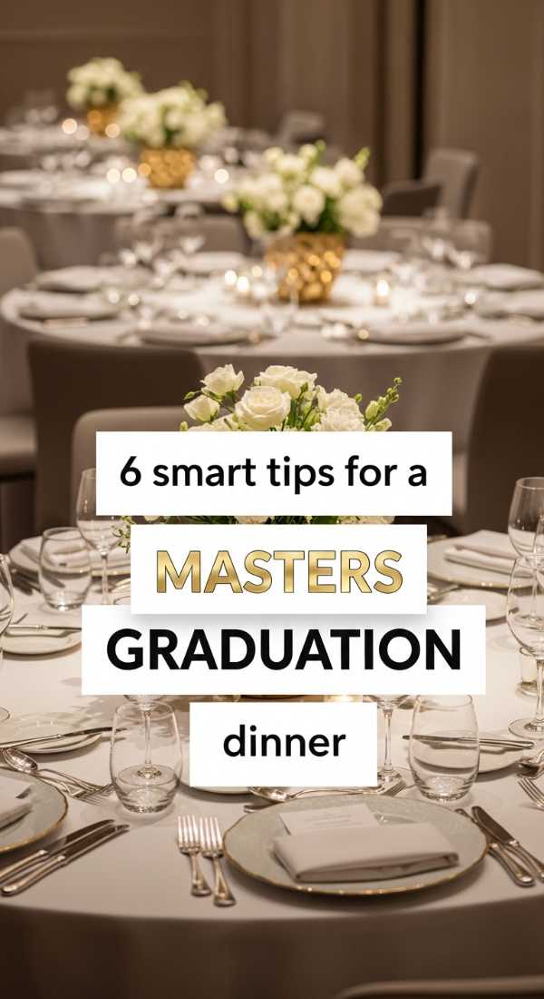 6 Smart Tips For A Masters Graduation Dinner 69ee54e444ebb