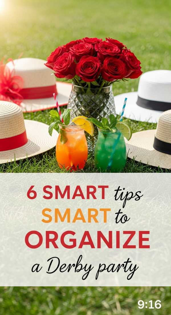 6 Smart Tips To Organize A Derby Party 69ecac8d99c04