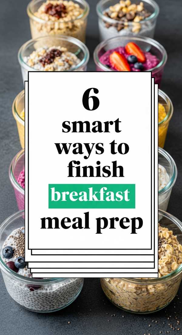 6 Smart Ways To Finish Breakfast Meal Prep 69e9b6d03a859