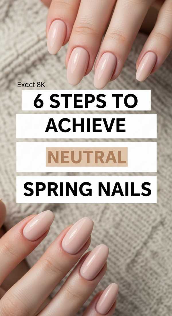 6 Steps To Achieve Neutral Spring Nails 69efb163c1aac