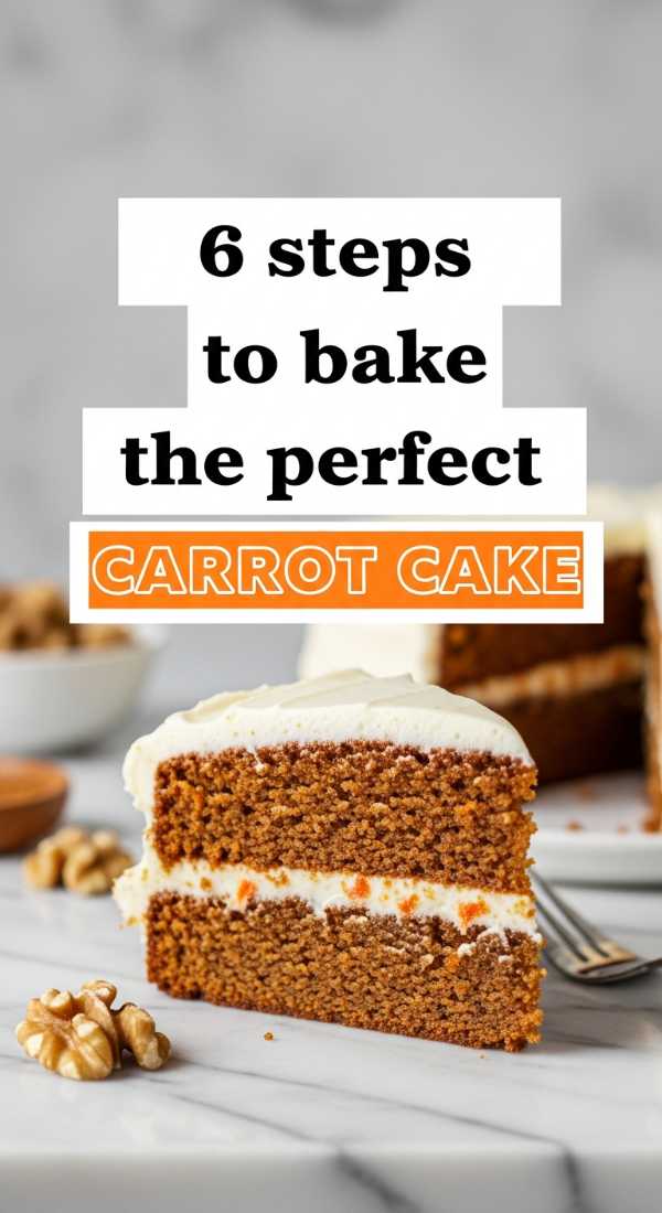 6 Steps To Bake The Perfect Carrot Cake 69e853e7e7495