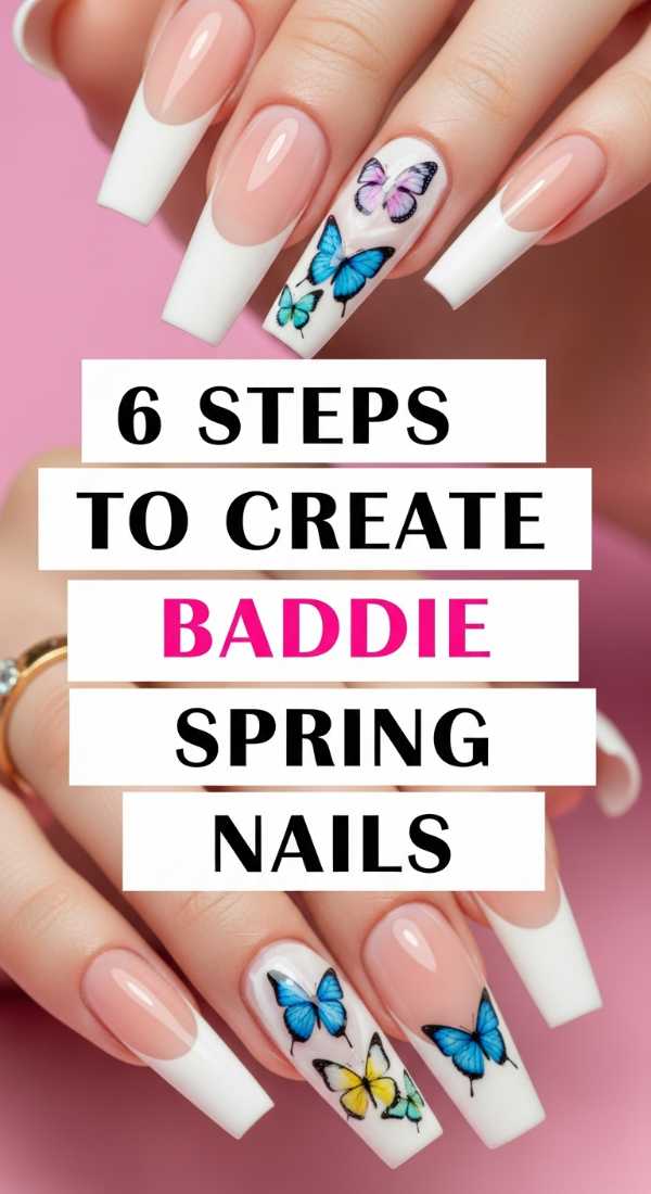 6 Steps To Create Baddie Spring Nails 69e3c1da5ae67