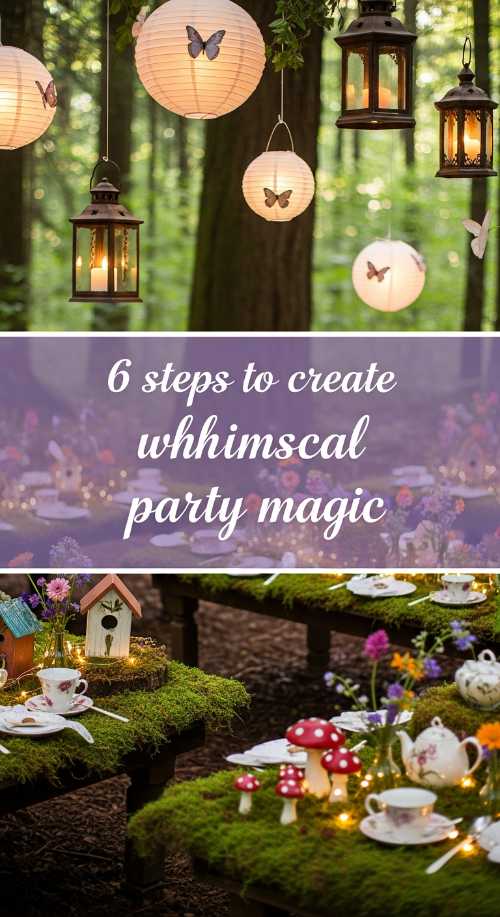 6 Steps to Create Whimsical Party Magic