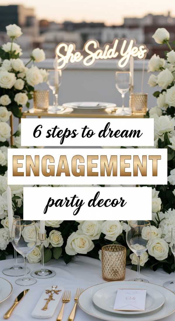 6 Steps To Dream Engagement Party Decor 69e32c4e01e22