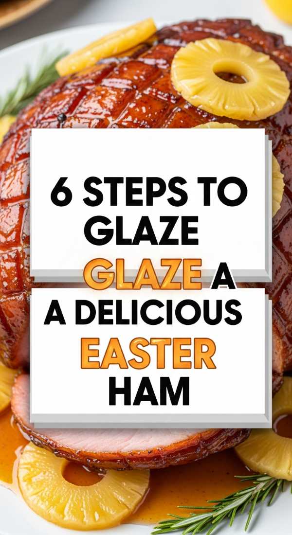 6 Steps To Glaze A Delicious Easter Ham 69e70ad567c2f