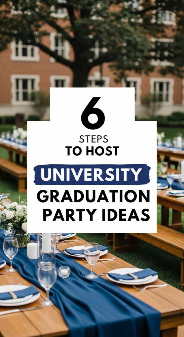 6 Steps To Host University Graduation Party Ideas 69e90267531cf