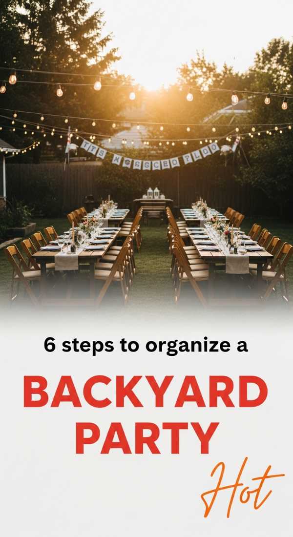 6 Steps To Organize A Backyard Graduation Party 69eb997e0df54