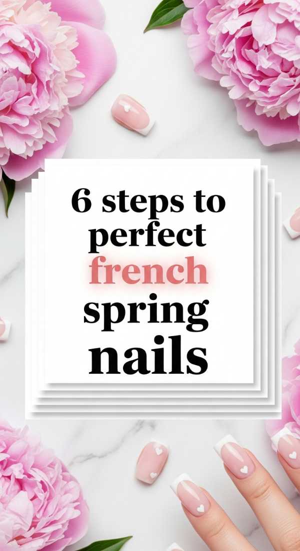6 Steps To Perfect French Spring Nails 69efaf9a52b46