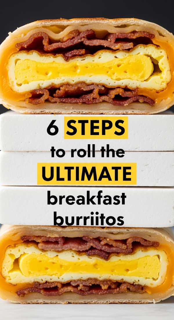 6 Steps To Roll The Ultimate Breakfast Burritos 69e9b56d1d7ed