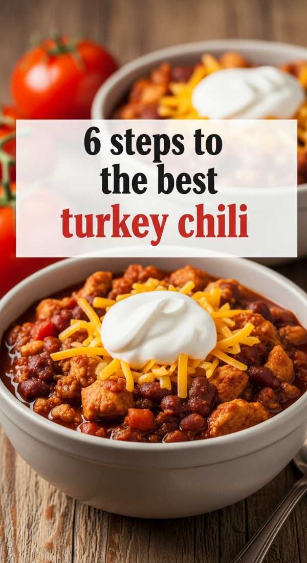 6 Steps To The Best Turkey Chili 69f1970067edb