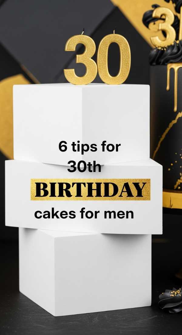 6 Tips For 30th Birthday Cakes For Men 69ef4b77ec49b
