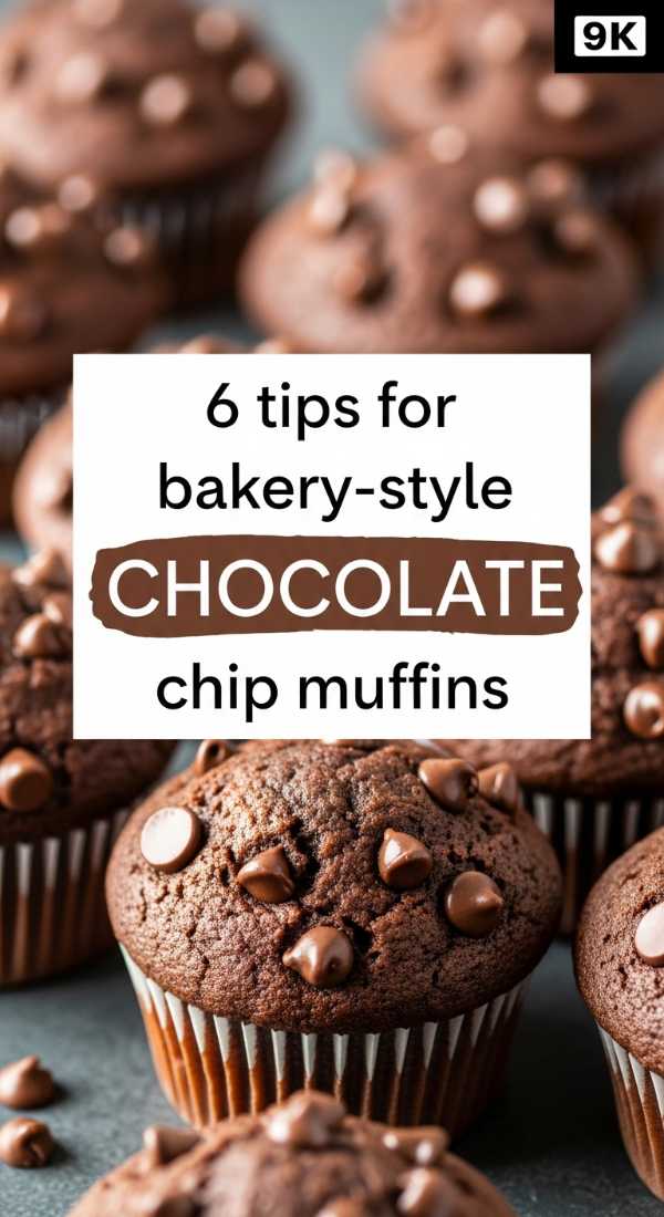 6 Tips For Bakery Style Chocolate Chip Muffins 69edfa89df0d9