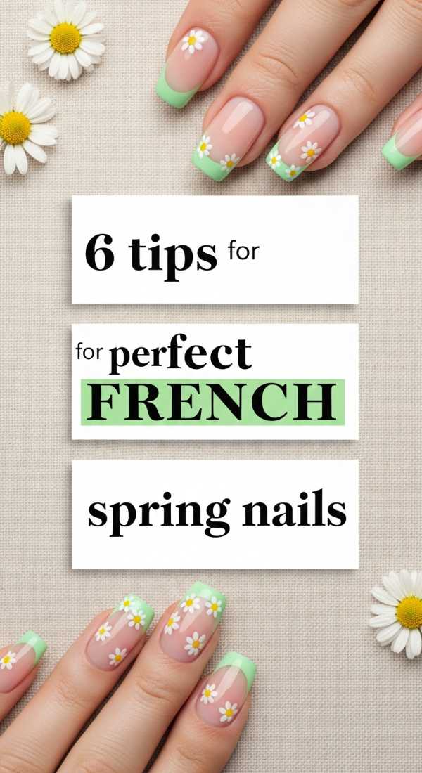 6 Tips For Perfect French Spring Nails 69ea6985af70c