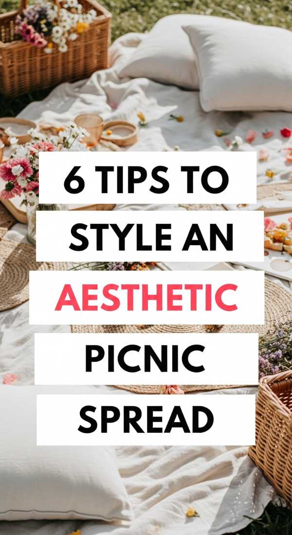 6 Tips To Style An Aesthetic Picnic Spread 69eb7fc9d24ca