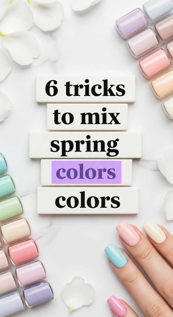 6 Tricks To Mix Spring Nail Colors 69e78017a1ced
