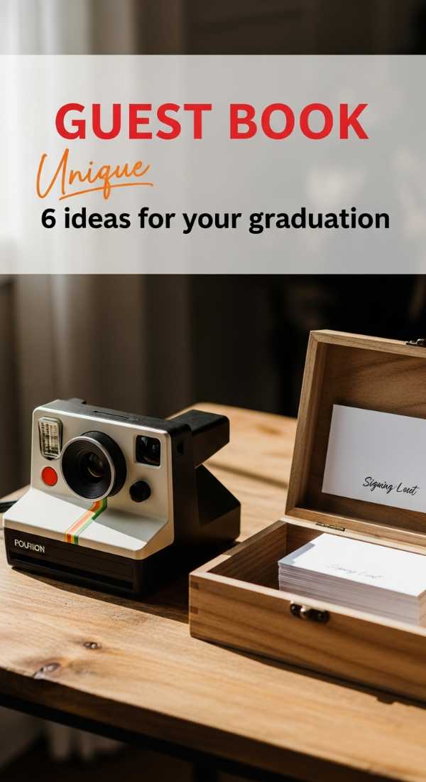 6 Unique Guest Book Ideas For Your Graduation 69f2f0d94f5d7