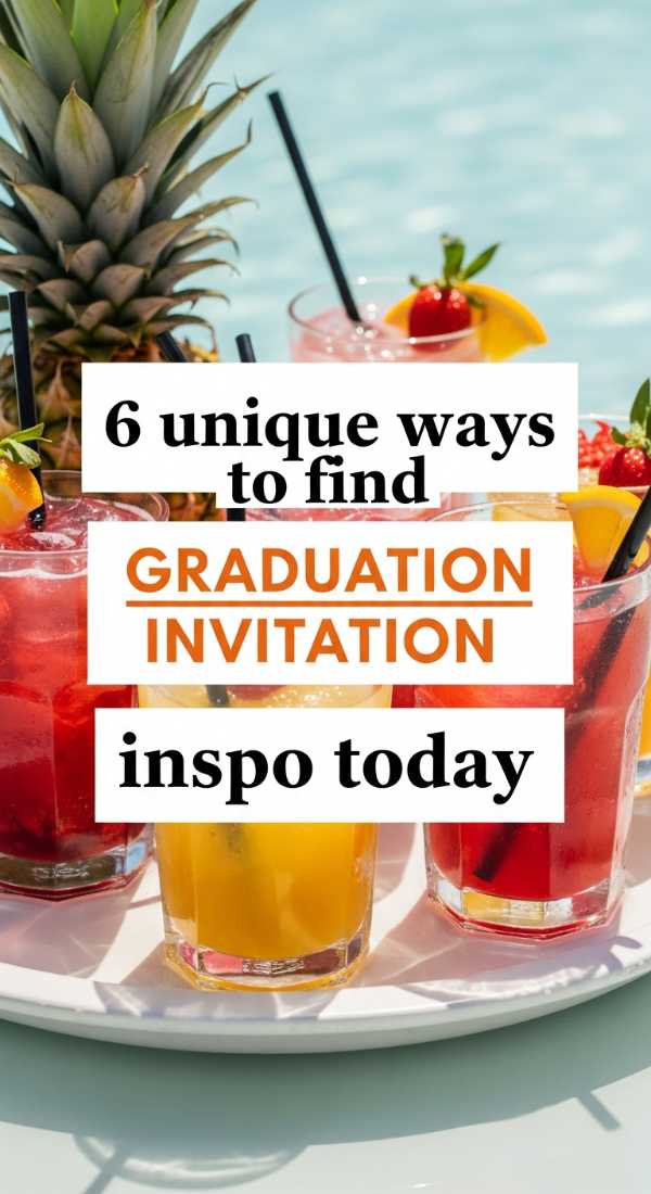 6 Unique Ways To Find Graduation Invitation Inspo Today 69e9fe6ae791d